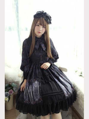 Souffle Song Nightmare Curse Lolita Dress OP